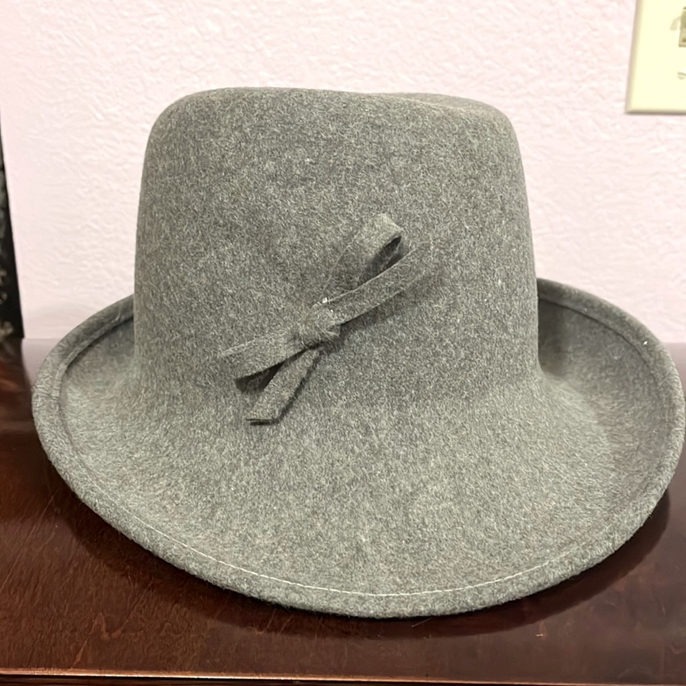 1950s Doeskin 100% Wool Fedora by Geo W. Bollman &Co.